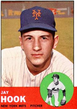 1963 Topps Baseball Cards      469     Jay Hook